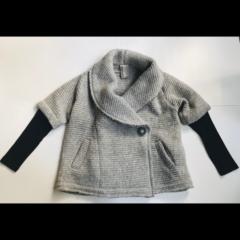 Over-sized Dolan Cardigan Sweater (Petite)